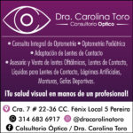 Dra. Carolina Toro Consultorio Óptico