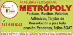 Papelería y Litografía Metropoly