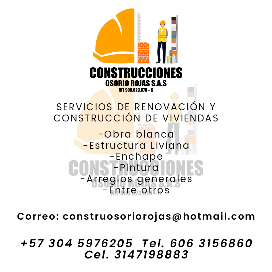 CONSTRUCCIONES OSORIO ROJAS S.A.S