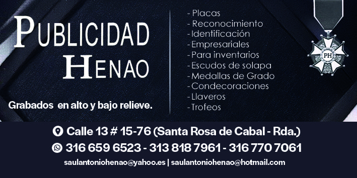 PUBLICIDAD HENAO