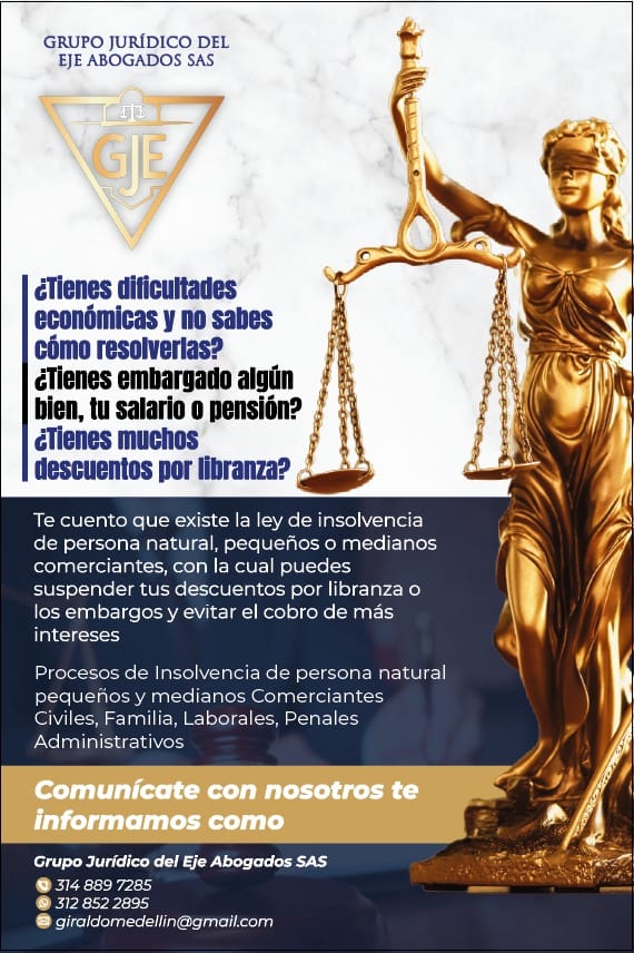 GRUPO JURÍDICO DEL EJE ABOGADOS SAS GJE