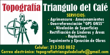 Topografía Triángulo del Café