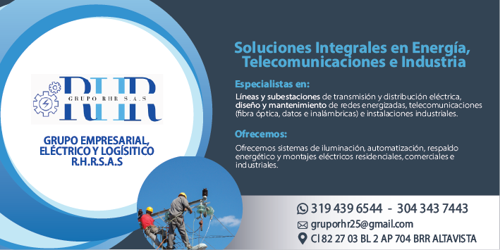 GRUPO EMPRESARIAL ELÉCTRICO Y LOGÍSTICO RHR S.A.S