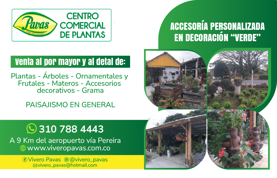 Pavas Centro Comercial de Plantas