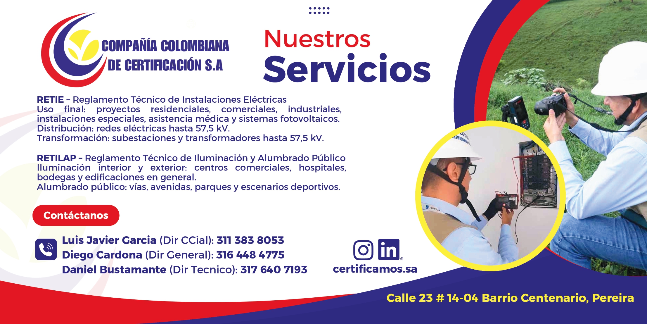 COMPAÑIA COLOMBIANA DE CERTIFICACIÓN SA