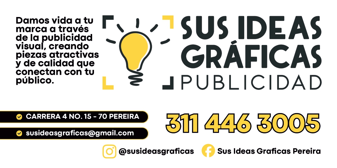 SUS IDEAS GRAFICAS PUBLICIDAD