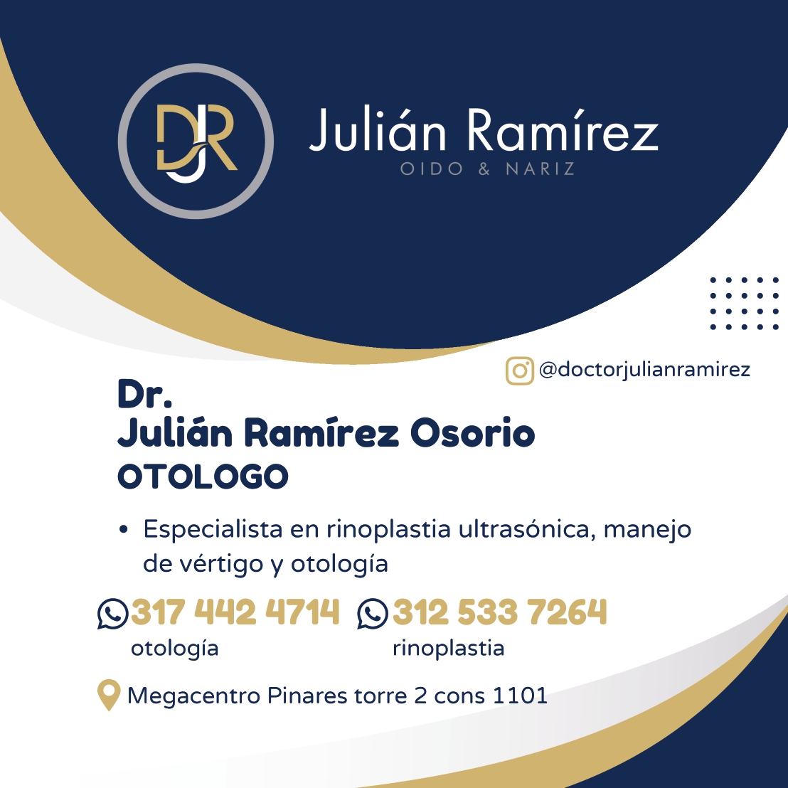 DR JULIÁN RAMÍREZ OIDO & NARIZ