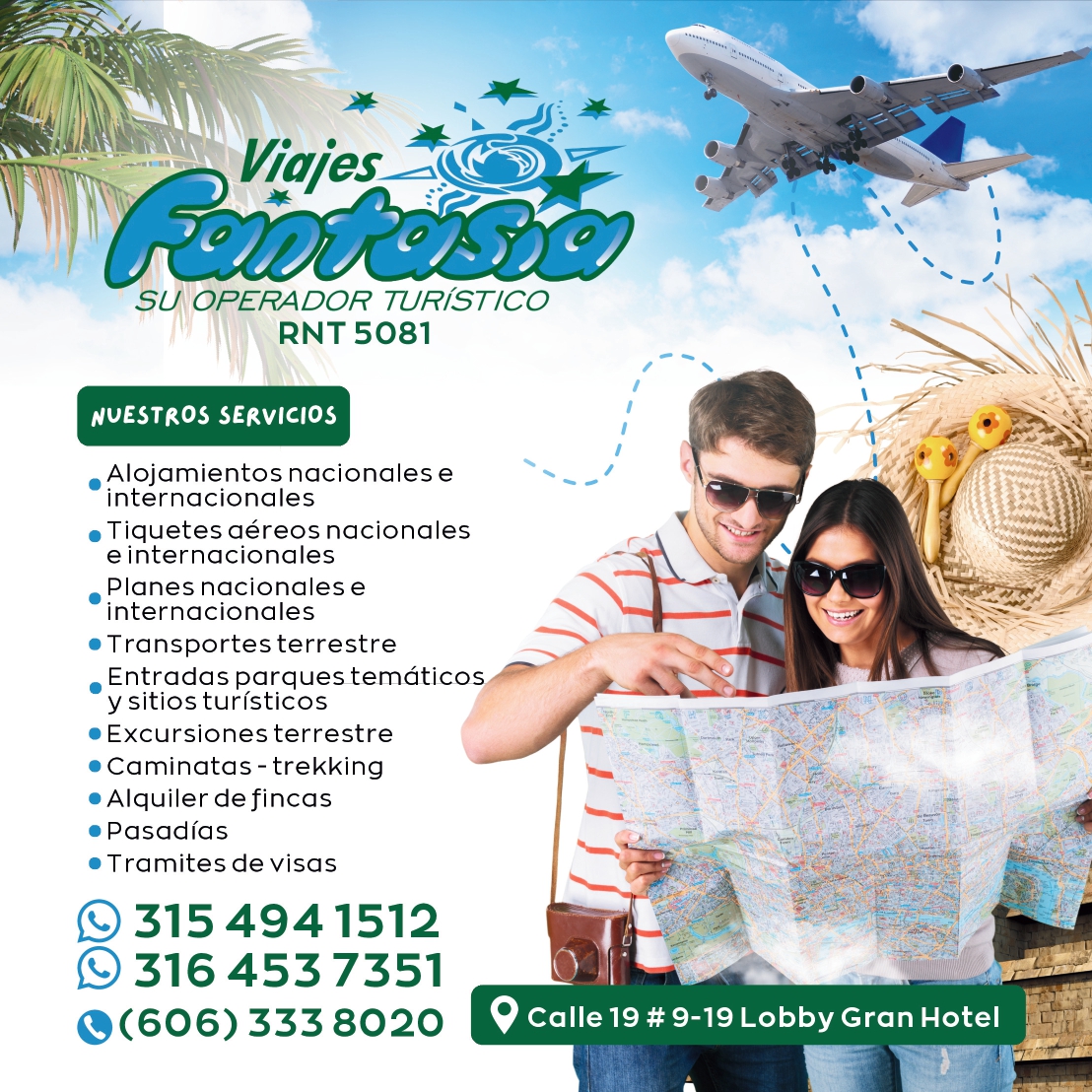 VIAJES FANTASÍA OPERADOR TURISTICO SAS